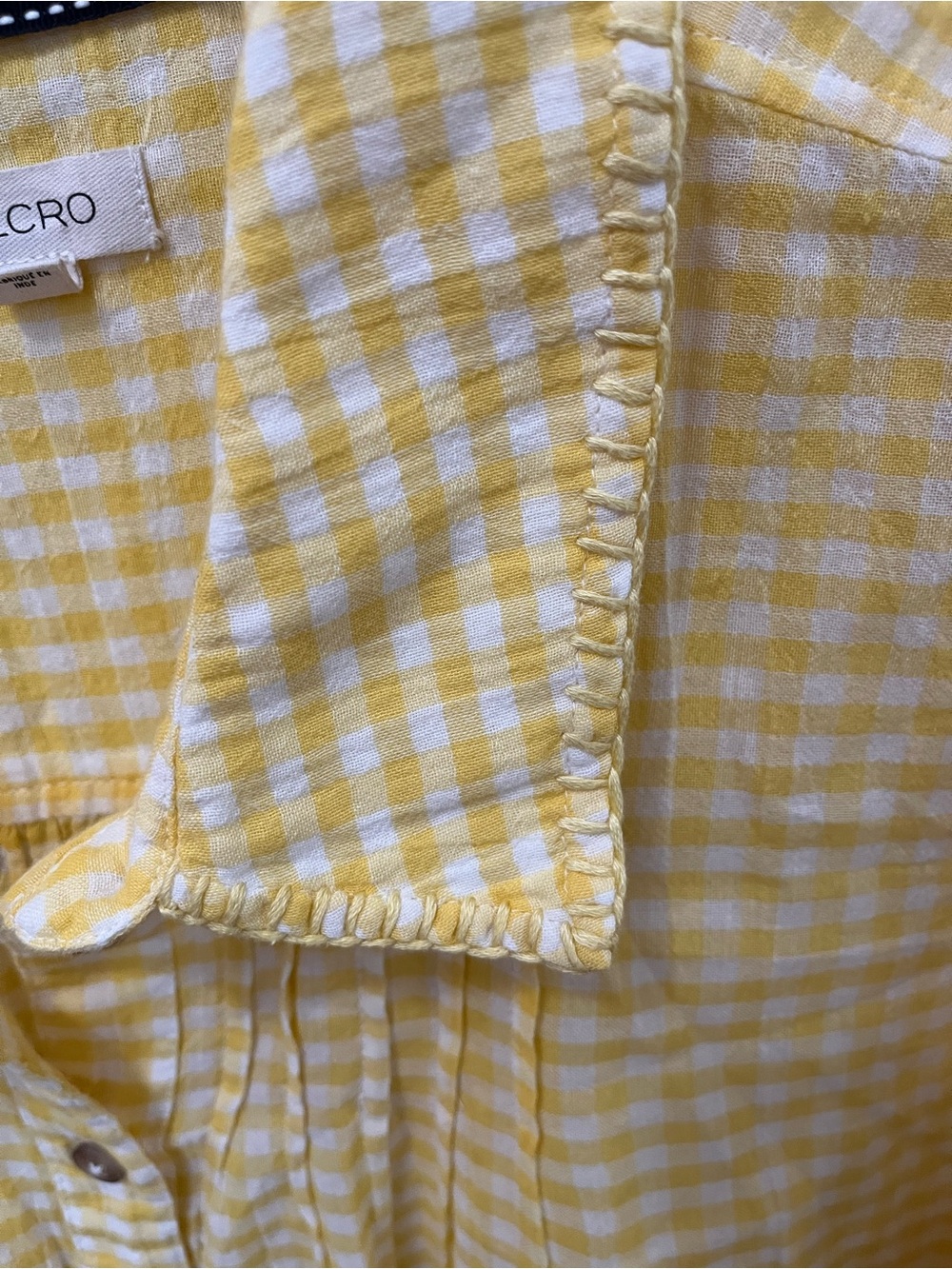 Pilcro Cotton Button-Down Shirt - Picture 6 of 10